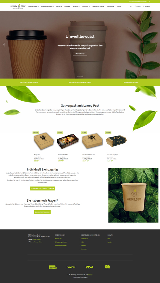 JTL-Shop 5 Template | admorris Pro